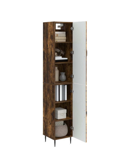 Set di armadi 2 pcs Rovere Fumo 33 x 34,5 x 89,5 cm
