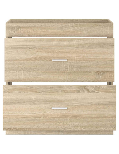 Mobiletto da Bagno Sotto Lavabo Rovere Sonoma