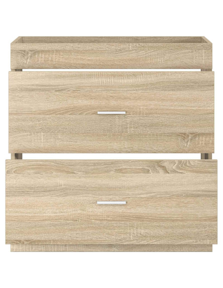 Mobiletto da Bagno Sotto Lavabo Rovere Sonoma
