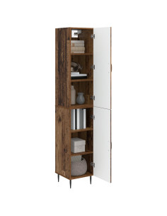 Set di armadi 2 pcs Legno antico 33 x 34,5 x 89,5 cm 2