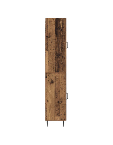 Set di armadi 2 pcs Legno antico 33 x 34,5 x 89,5 cm