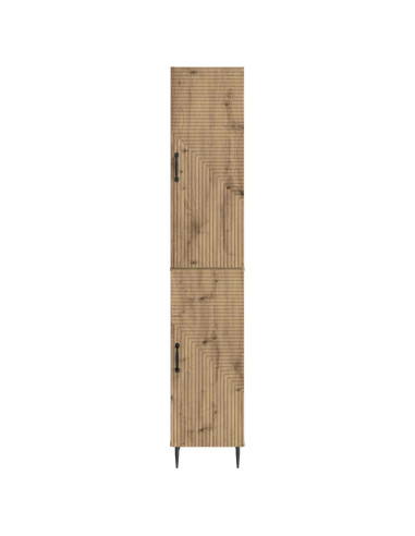 Set di armadi 2 pcs Rovere Artigianale 33 x 34,5 x 89,5 cm