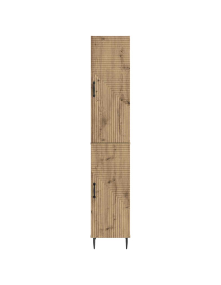 Set di armadi 2 pcs Rovere Artigianale 33 x 34,5 x 89,5 cm