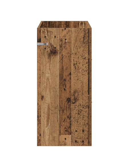 Mobiletto da Bagno Sotto Lavabo Legno antico