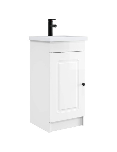Mobile da bagno con lavabo Bianco Lucido 42 x 40 x 84,5 cm