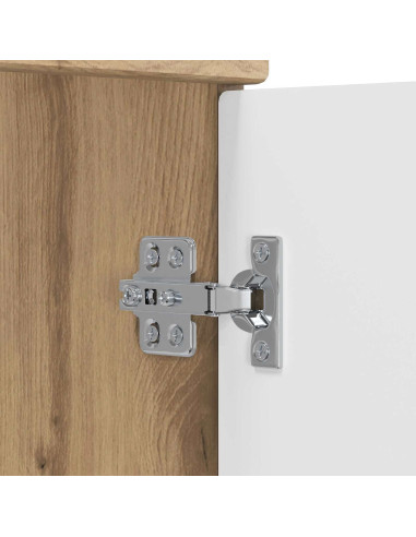 Mobiletto da Bagno Sotto Lavabo Rovere Artigianale
