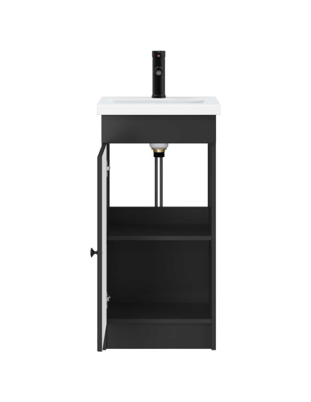Mobile da bagno con lavabo Nero 42 x 40 x 84,5 cm
