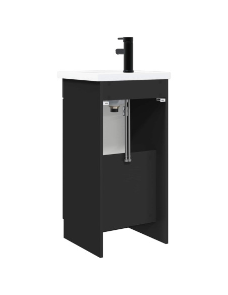 Mobile da bagno con lavabo Nero 42 x 40 x 84,5 cm
