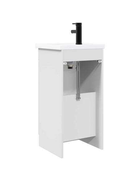 Mobile da bagno con lavabo Bianco Lucido 42 x 40 x 84,5 cm