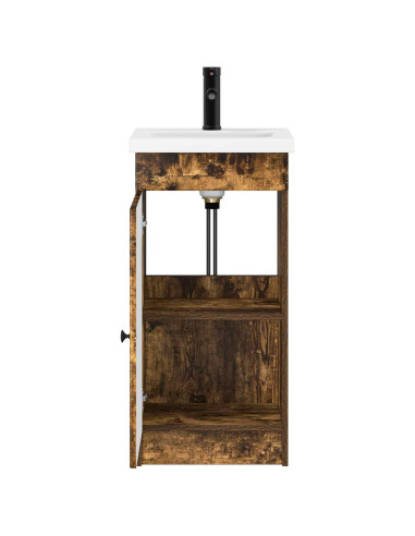Mobile da bagno con lavabo Rovere Fumo 42 x 40 x 84,5 cm