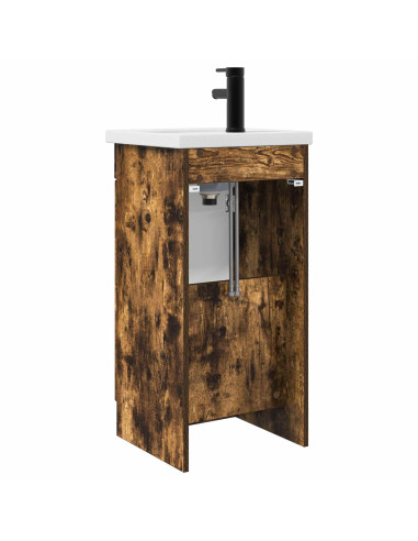 Mobile da bagno con lavabo Rovere Fumo 42 x 40 x 84,5 cm