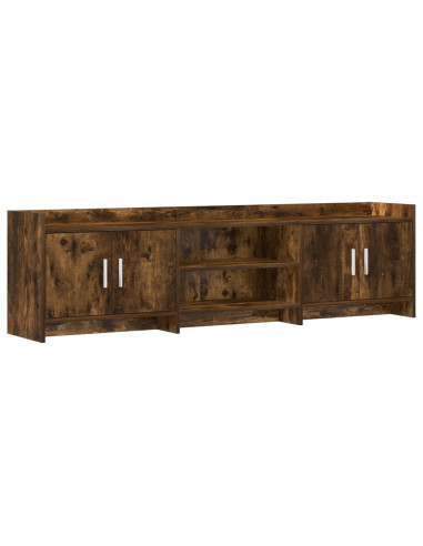 Mobile TV 168 x 33 x 47 cm Rovere Fumo Legno ingegnerizzato