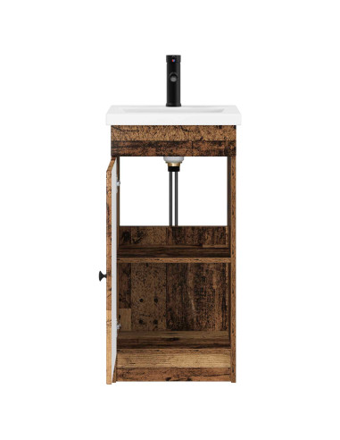 Mobile da bagno con lavabo Legno antico 42 x 40 x 84,5 cm