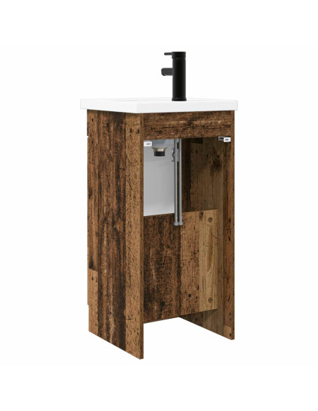 Mobile da bagno con lavabo Legno antico 42 x 40 x 84,5 cm