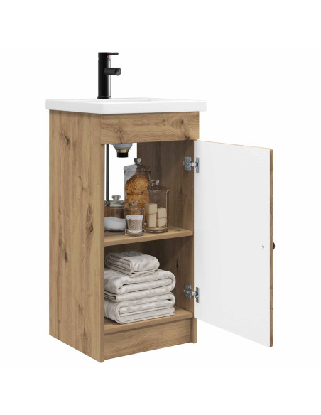 Mobile da bagno con lavabo Rovere Artigianale 42 x 40 x 84,5 cm