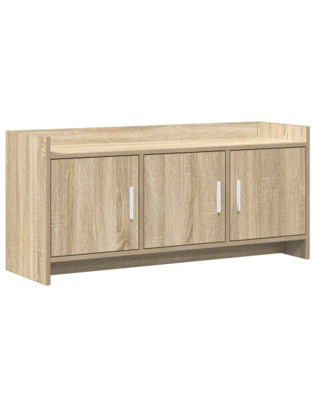 Mobile TV 102 x 33 x 47 cm Rovere Sonoma Legno ingegnerizzato