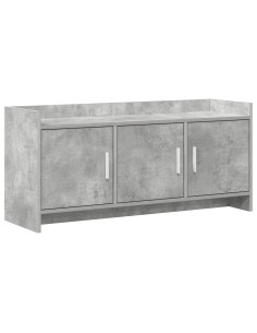 Mobile TV 102 x 33 x 47 cm Grigio Cemento Legno ingegnerizzato