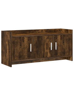 Mobile TV 102 x 33 x 47 cm Rovere Fumo Legno ingegnerizzato