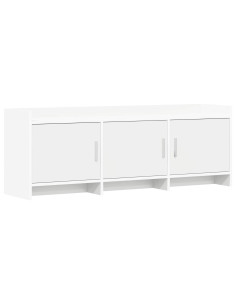 Mobile TV 130 x 33 x 47 cm Bianco Legno ingegnerizzato