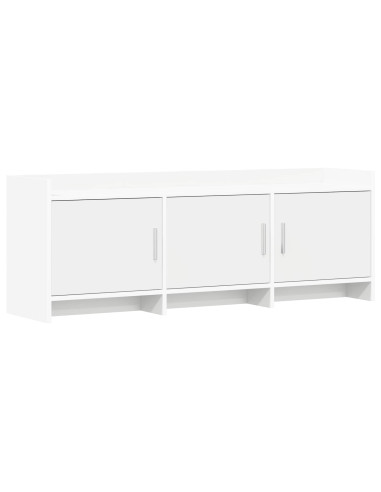 Mobile TV 130 x 33 x 47 cm Bianco Legno ingegnerizzato