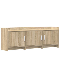 Mobile TV 130 x 33 x 47 cm Rovere Sonoma Legno ingegnerizzato