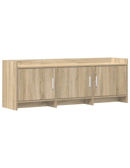 Mobile TV 130 x 33 x 47 cm Rovere Sonoma Legno ingegnerizzato