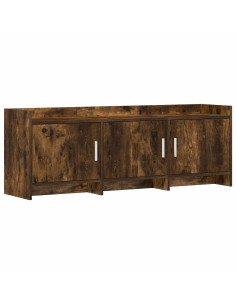 Mobile TV 130 x 33 x 47 cm Rovere Fumo Legno ingegnerizzato