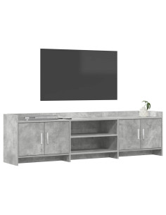 Mobile TV 168 x 33 x 47 cm Grigio Cemento Legno ingegnerizzato 2