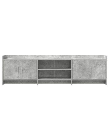 Mobile TV 168 x 33 x 47 cm Grigio Cemento Legno ingegnerizzato