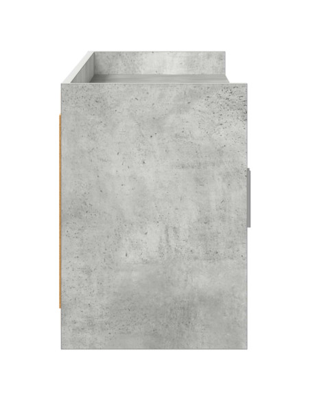 Mobile TV 168 x 33 x 47 cm Grigio Cemento Legno ingegnerizzato