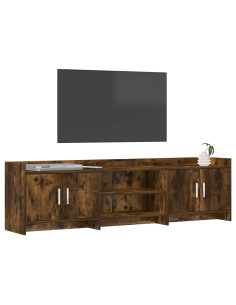 Mobile TV 168 x 33 x 47 cm Rovere Fumo Legno ingegnerizzato 2