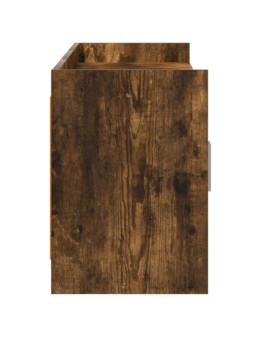 Mobile TV 168 x 33 x 47 cm Rovere Fumo Legno ingegnerizzato