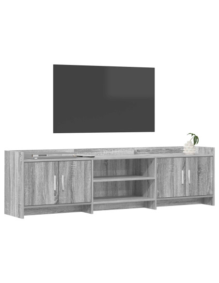 Mobile TV 168 x 33 x 47 cm Sonoma grigio Legno ingegnerizzato