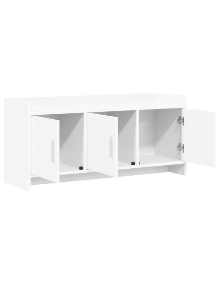 Mobile TV 102 x 33 x 47 cm Bianco Legno ingegnerizzato