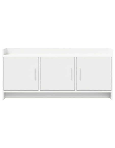 Mobile TV 102 x 33 x 47 cm Bianco Legno ingegnerizzato