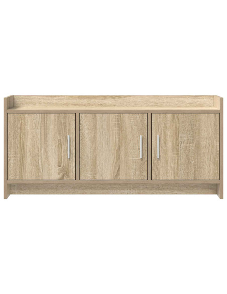 Mobile TV 102 x 33 x 47 cm Rovere Sonoma Legno ingegnerizzato