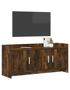 Mobile TV 102 x 33 x 47 cm Rovere Fumo Legno ingegnerizzato 2