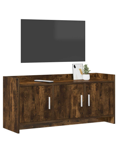 Mobile TV 102 x 33 x 47 cm Rovere Fumo Legno ingegnerizzato