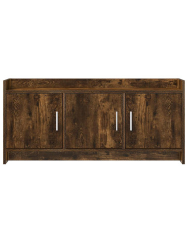 Mobile TV 102 x 33 x 47 cm Rovere Fumo Legno ingegnerizzato