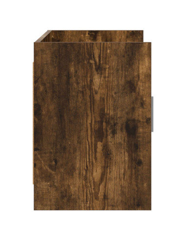 Mobile TV 102 x 33 x 47 cm Rovere Fumo Legno ingegnerizzato