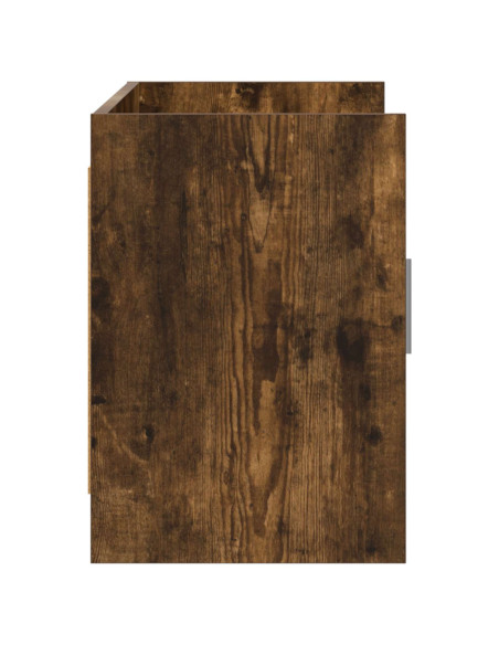 Mobile TV 102 x 33 x 47 cm Rovere Fumo Legno ingegnerizzato