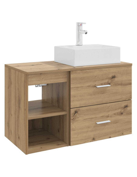 Set di mobili per il bagno 2 pcs Rovere Artigianale