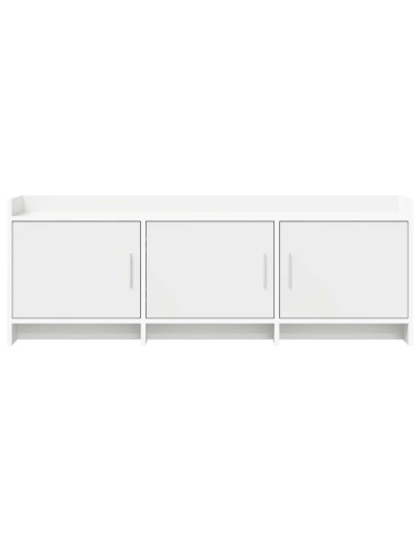 Mobile TV 130 x 33 x 47 cm Bianco Legno ingegnerizzato