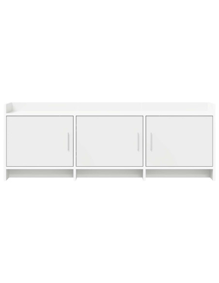 Mobile TV 130 x 33 x 47 cm Bianco Legno ingegnerizzato