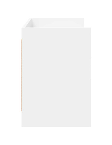 Mobile TV 130 x 33 x 47 cm Bianco Legno ingegnerizzato