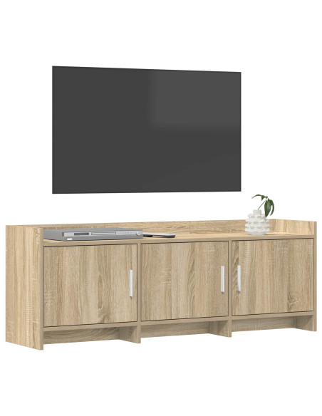 Mobile TV 130 x 33 x 47 cm Rovere Sonoma Legno ingegnerizzato