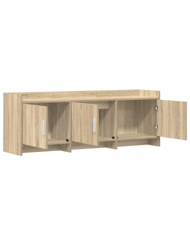 Mobile TV 130 x 33 x 47 cm Rovere Sonoma Legno ingegnerizzato