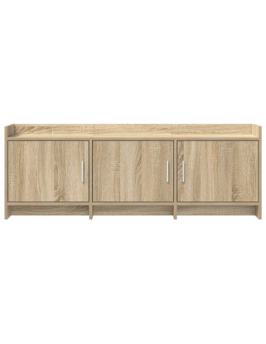 Mobile TV 130 x 33 x 47 cm Rovere Sonoma Legno ingegnerizzato