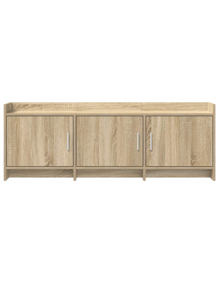 Mobile TV 130 x 33 x 47 cm Rovere Sonoma Legno ingegnerizzato