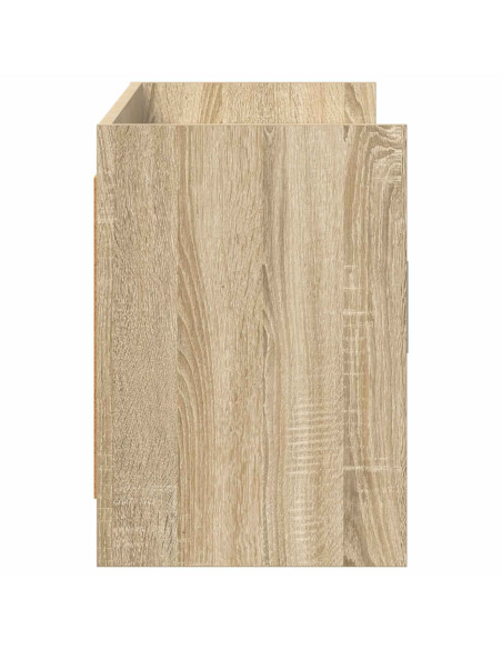 Mobile TV 130 x 33 x 47 cm Rovere Sonoma Legno ingegnerizzato